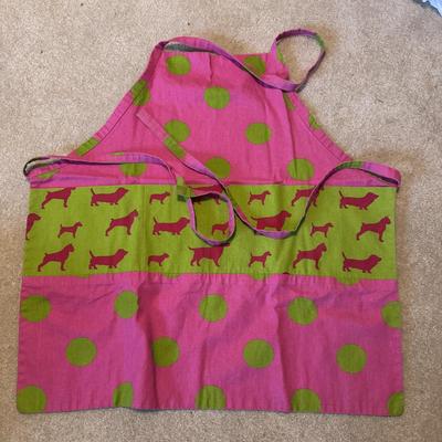 Several Cookbooks, Tea Towels, and Aprons (LR-DZ)