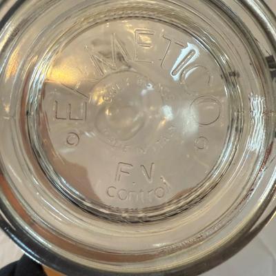Collection of Glass Jars with Hinged Lids (K-BM)