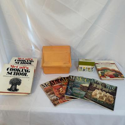 Vintage Betty Crocker Recipe Card Box and Other Cookbooks (L-BM)