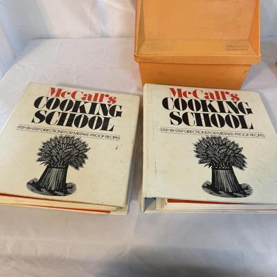 Vintage Betty Crocker Recipe Card Box and Other Cookbooks (L-BM)