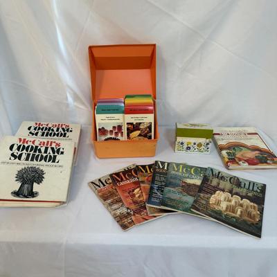 Vintage Betty Crocker Recipe Card Box and Other Cookbooks (L-BM)