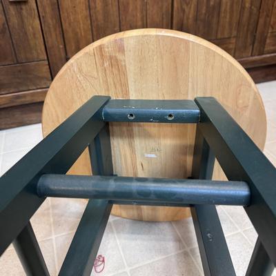 Solid Wood Round Table and Stool (K-DZ)