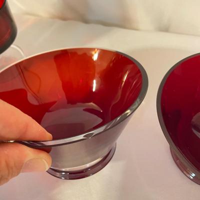 64-Piece French Red Stemware Collection (LR-SS)