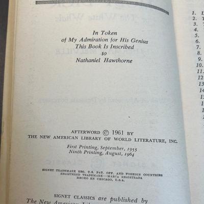 Moby Dick & more