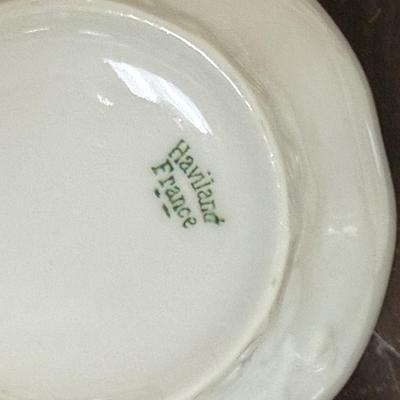 Vintage white China Lot: Coffee Pot, Teacups and Saucers, and More