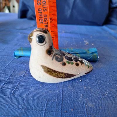 Flowered Dove Figurine