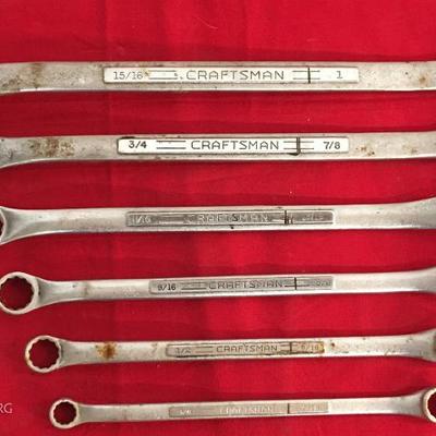 Lot Craftsman Box End Wrenches 1
