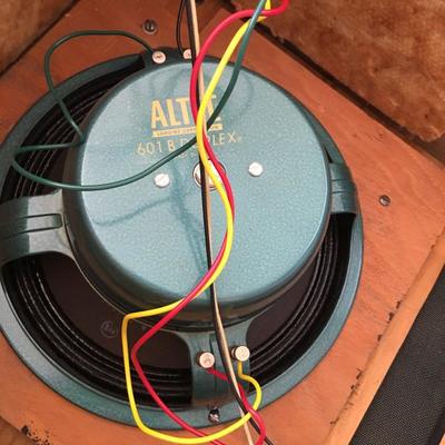 Vintage ALTEC Speakers Pair 601B Duplex N-3000-B Crossovers