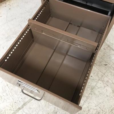 2 drawer legal size filing cabinet, tan 18