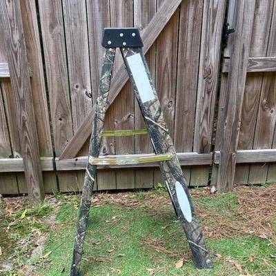 Sale Photo Thumbnail #52: Werner Woodland Camo Step Ladder