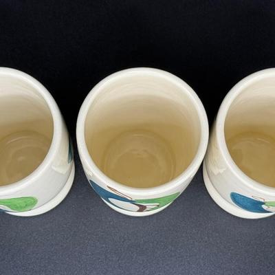 1940’s Purintan Slip Ware Apple Pitcher Set