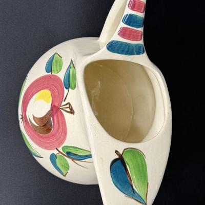 1940’s Purintan Slip Ware Apple Pitcher Set