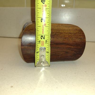 Wooden Storage Box- Approx 6" x 4" x 2 3/4" Tall