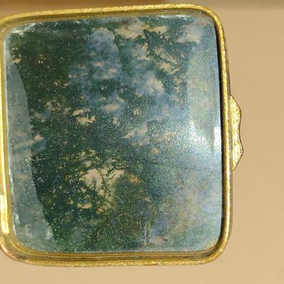 Pill Box and Card Case with Mother of Pearl Accents