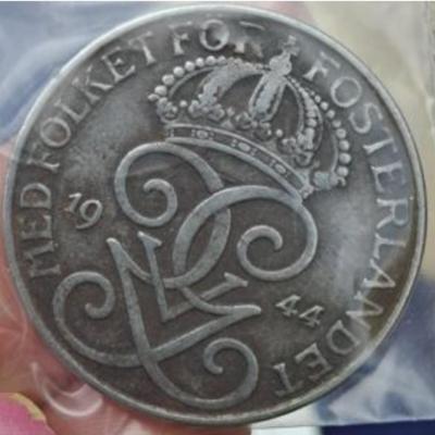 Sweden 1944 King Gustav Coin