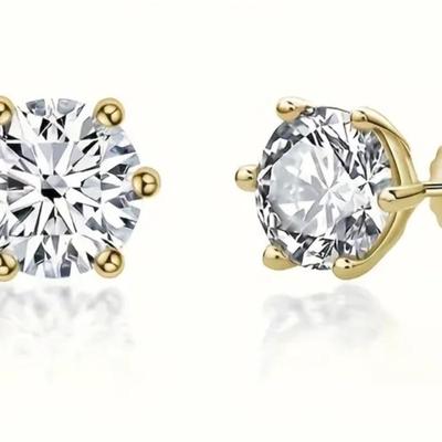 3 ct Moissanite 925 Sterling Silver