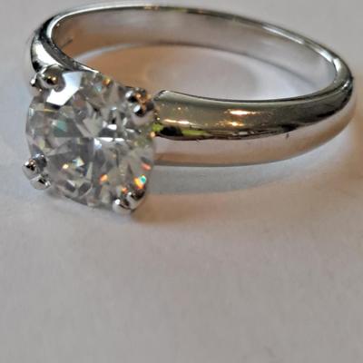 Beautiful Moissanite 925 Sterling Silver