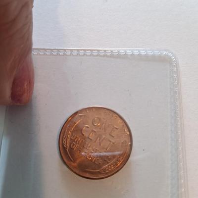 1958 penny "L" die cut error
