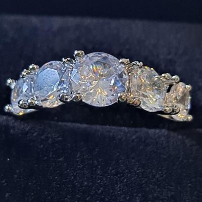 Moissanite 925 Sterling Silver Ring