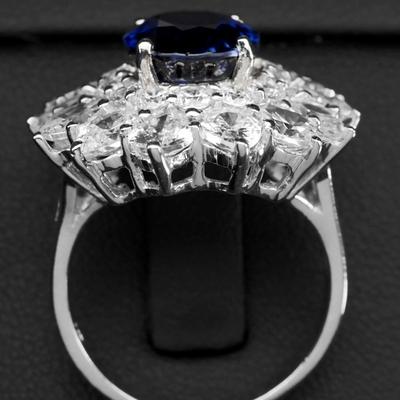 Stunning Royal Blue Sapphire 4.20Ct