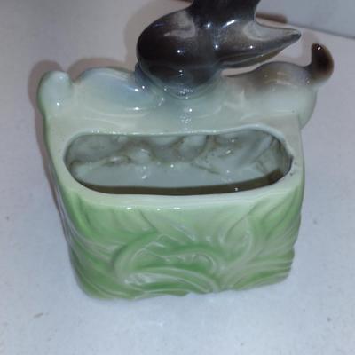 Vintage Shawnee Deer Design Planter- Approx 5 1/2" Tall