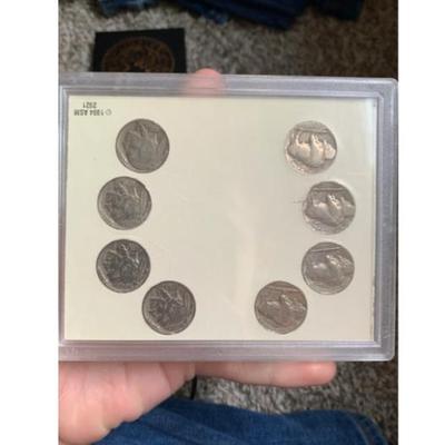 45 collectable coins; rare garfield coin