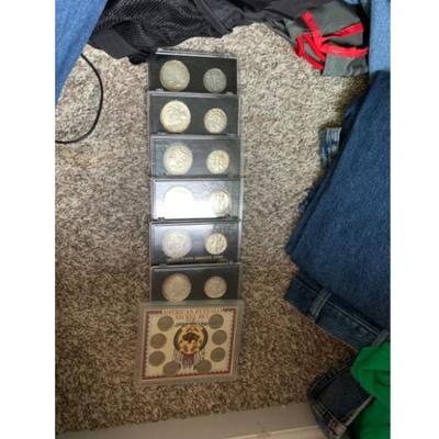 45 collectable coins; rare garfield coin