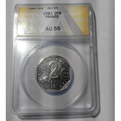 1981 2FR , France coin