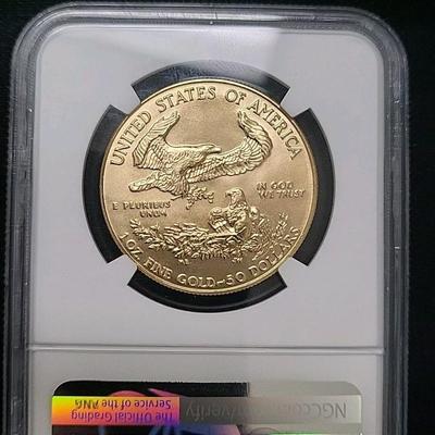 1987 - 4 Coin Gold Eagle Set NGC MS70 Mercanti/Very Low Population-Beautiful Set