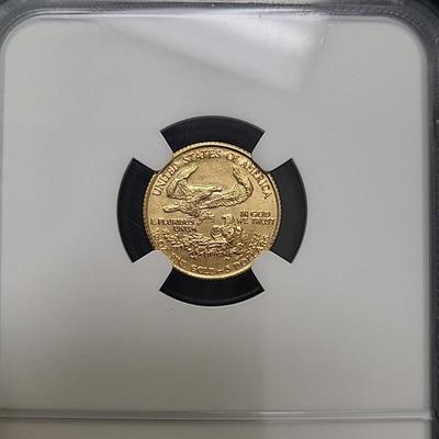 1987 - 4 Coin Gold Eagle Set NGC MS70 Mercanti/Very Low Population-Beautiful Set