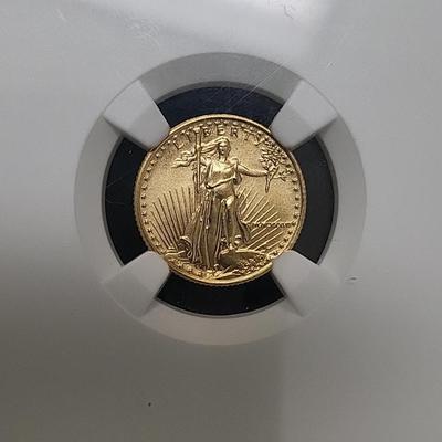 1987 - 4 Coin Gold Eagle Set NGC MS70 Mercanti/Very Low Population-Beautiful Set