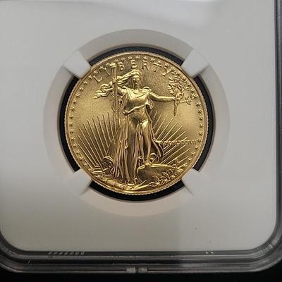 1987 - 4 Coin Gold Eagle Set NGC MS70 Mercanti/Very Low Population-Beautiful Set