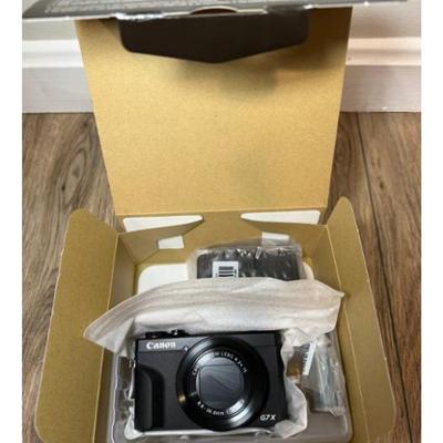 Sale Photo Thumbnail #115: Brand new in box! The viral Canon content creator cam. This camera has been widely sought out all over the country and sells out very quickly. 

Capture unforgettable moments with the Brand New Canon Powershot G7 X Mark III in sleek black. This cutting-ed
