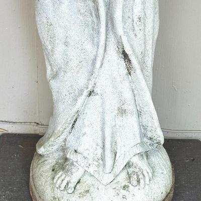 Cement Garden Statue - Mother and Child