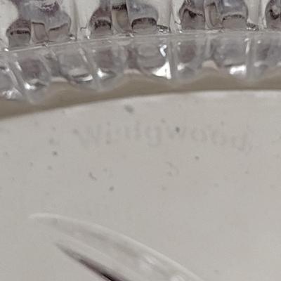 Wedgwood Crystal Heart Shaped Jewelry Dish with Lid