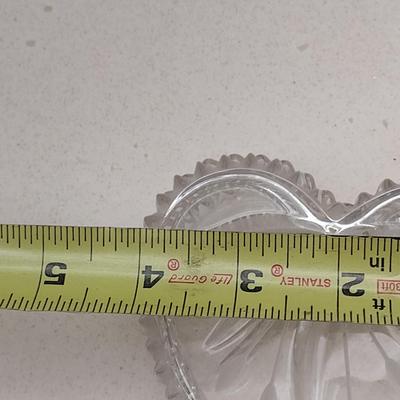 Wedgwood Crystal Heart Shaped Jewelry Dish with Lid
