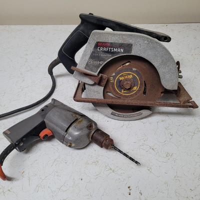Circular Saw and Power Drill (G-EL)