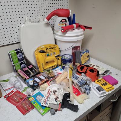 Household Tools & Hardware Lot (G-EL)