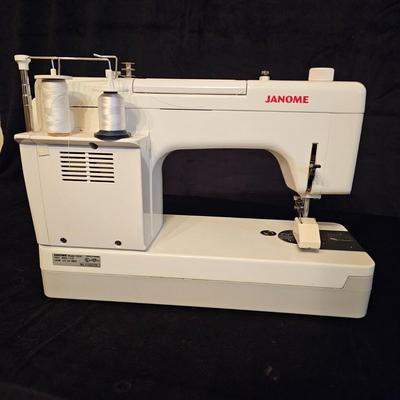 Janome 1600P QC Sewing Machine + Extras. (BGB-JS)J