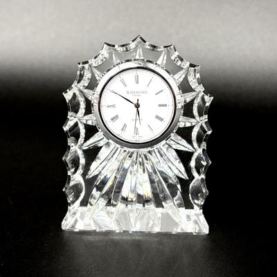Small Waterford Crystal Clock