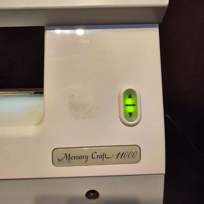Janome Memory Craft 11000 Sewing & Enbroidery Machine w/Accessories (BGB-JS)