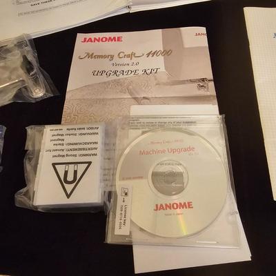Janome Memory Craft 11000 Sewing & Enbroidery Machine w/Accessories (BGB-JS)