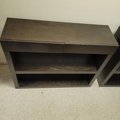 Open Storage Wooden Shelf and Drawers (BO-EL)