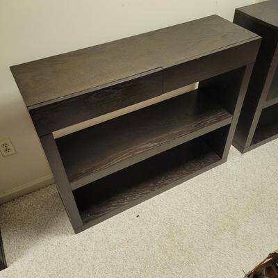 Open Storage Wooden Shelf and Drawers (BO-EL)