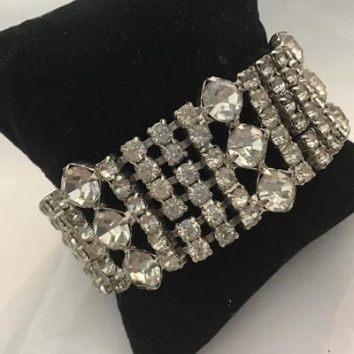 Vintage Rhinestone Bracelet