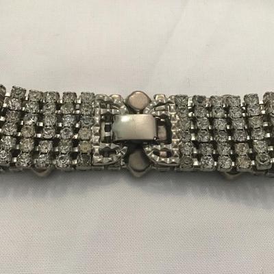 Vintage Rhinestone Bracelet