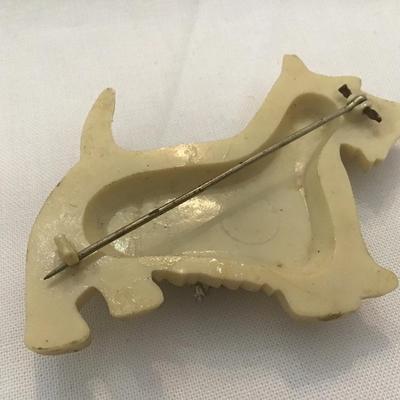 Vintage Scottie Dog Brooch