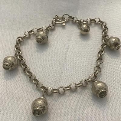 Dainty Silver Tone Bracelet