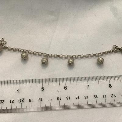 Dainty Silver Tone Bracelet