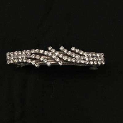 Beautiful, vintage, rhinestone hair clip